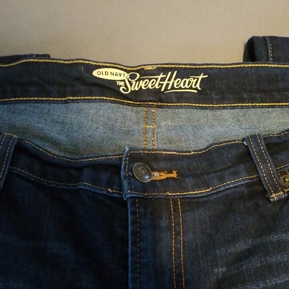 Old Navy Sweetheart Skinny Jeans, Dark Wash, 16R